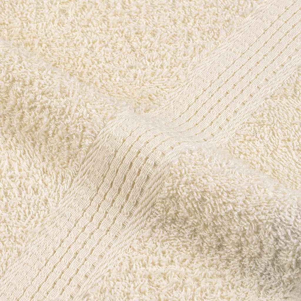 Gästetücher FROGN 10 Stk. Creme 30x50 cm 360 g/m²