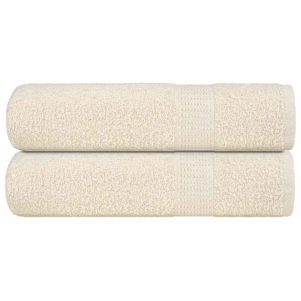 Handtücher FROGN 2 Stk. Creme 50x100 cm 360 g/m²