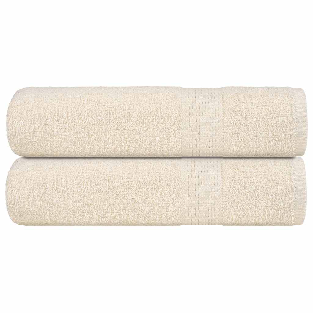 Duschtücher FROGN 2 Stk. Creme 70x140 cm 360 g/m²