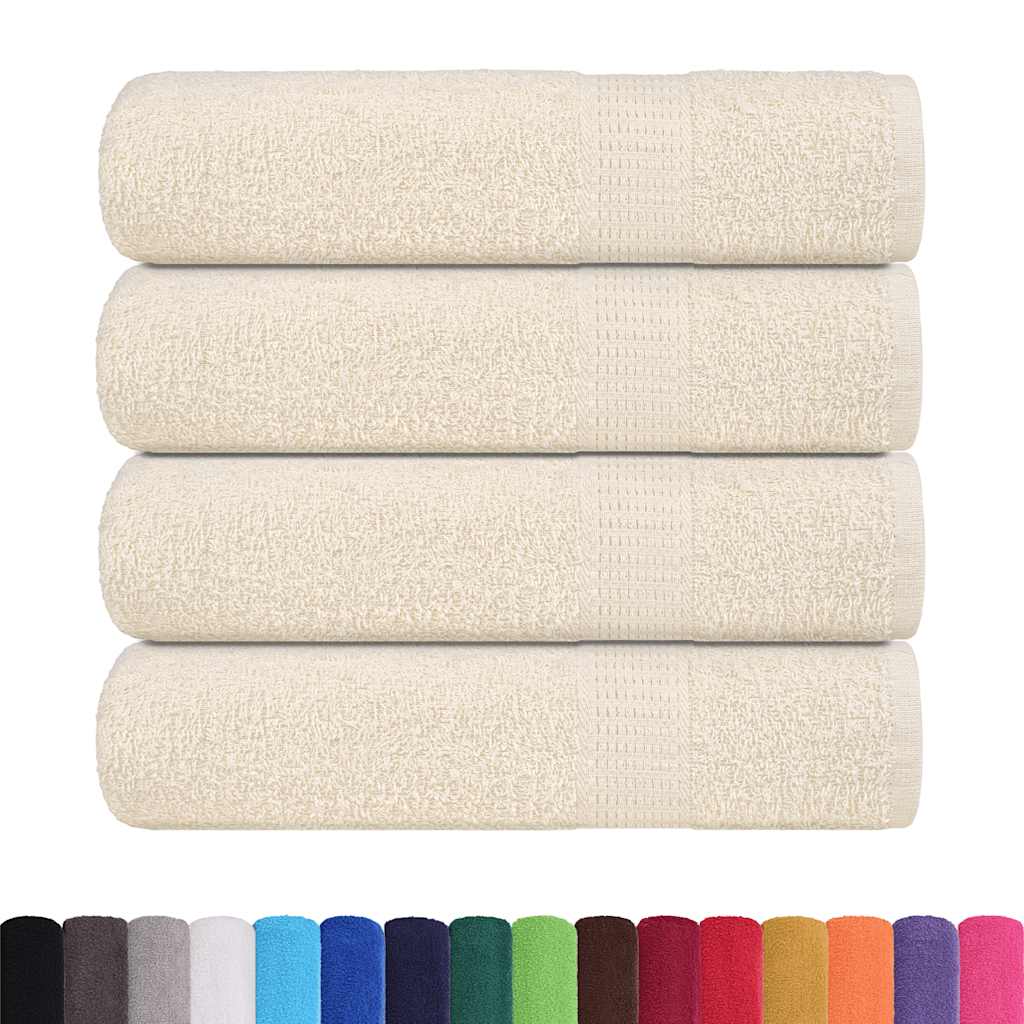 Bath towels FROGN 4 pcs. Cream 70x140 cm 360 g/m²