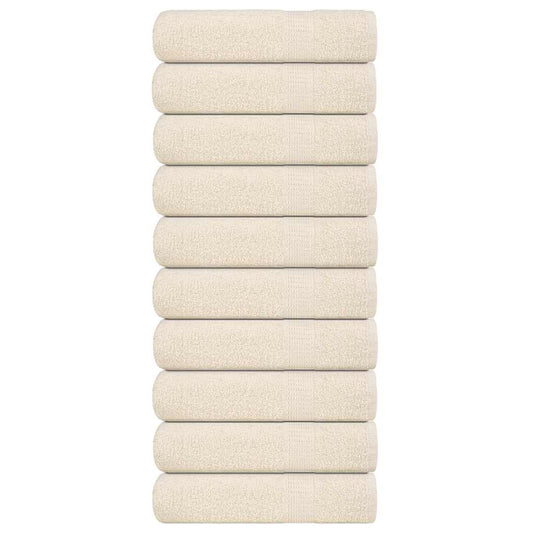 Bath towels FROGN 10 pcs. Cream 70x140 cm 360 g/m²