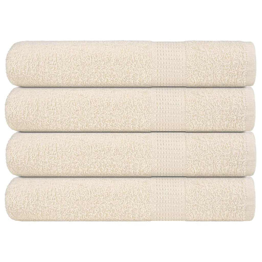 Sauna Towels FROGN 4 pcs. Cream 80x200 cm 360 gsm
