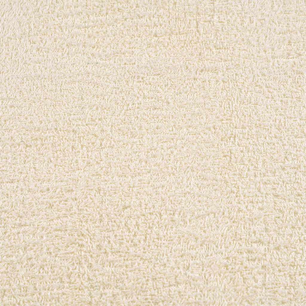 Serviettes de sauna FROGN 4 p. Crème 80x200 cm 360 g/m²