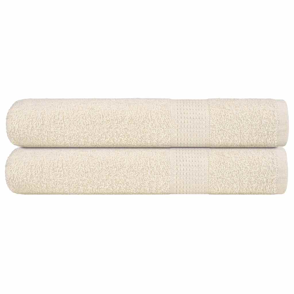 Serviettes FROGN 2 p. Crème 100x200 cm 360 g/m²