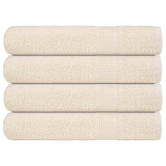 Towels FROGN 4 pcs. Cream 100x200 cm 360 g/m²