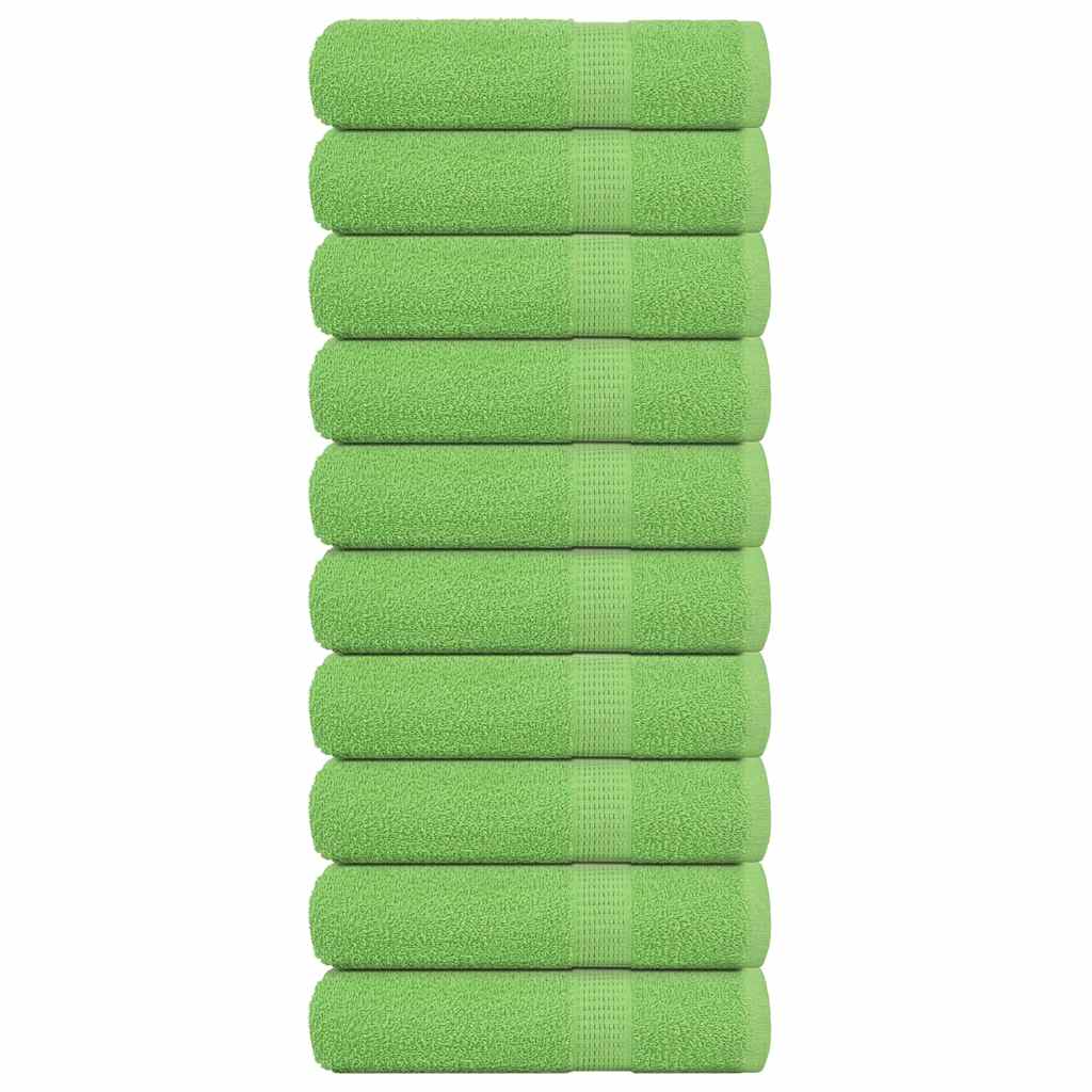 Towels FROGN 10 pcs. Apple Green 50x100 cm 360 gsm