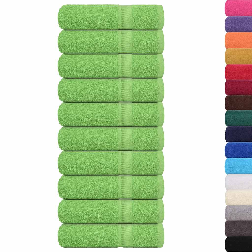 Towels FROGN 10 pcs. Apple Green 50x100 cm 360 gsm