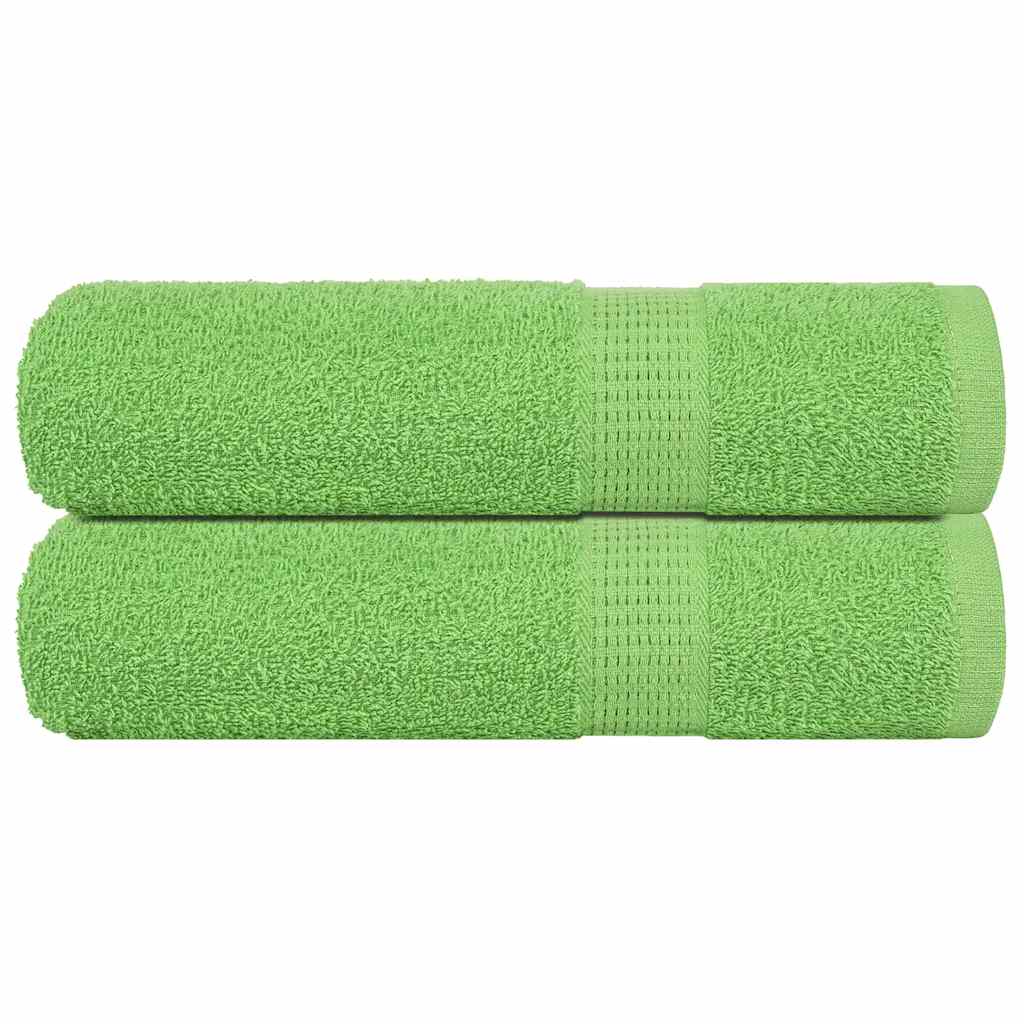 Duschtücher FROGN 2 Stk. Apfelgrün 70x140 cm 360 g/m²