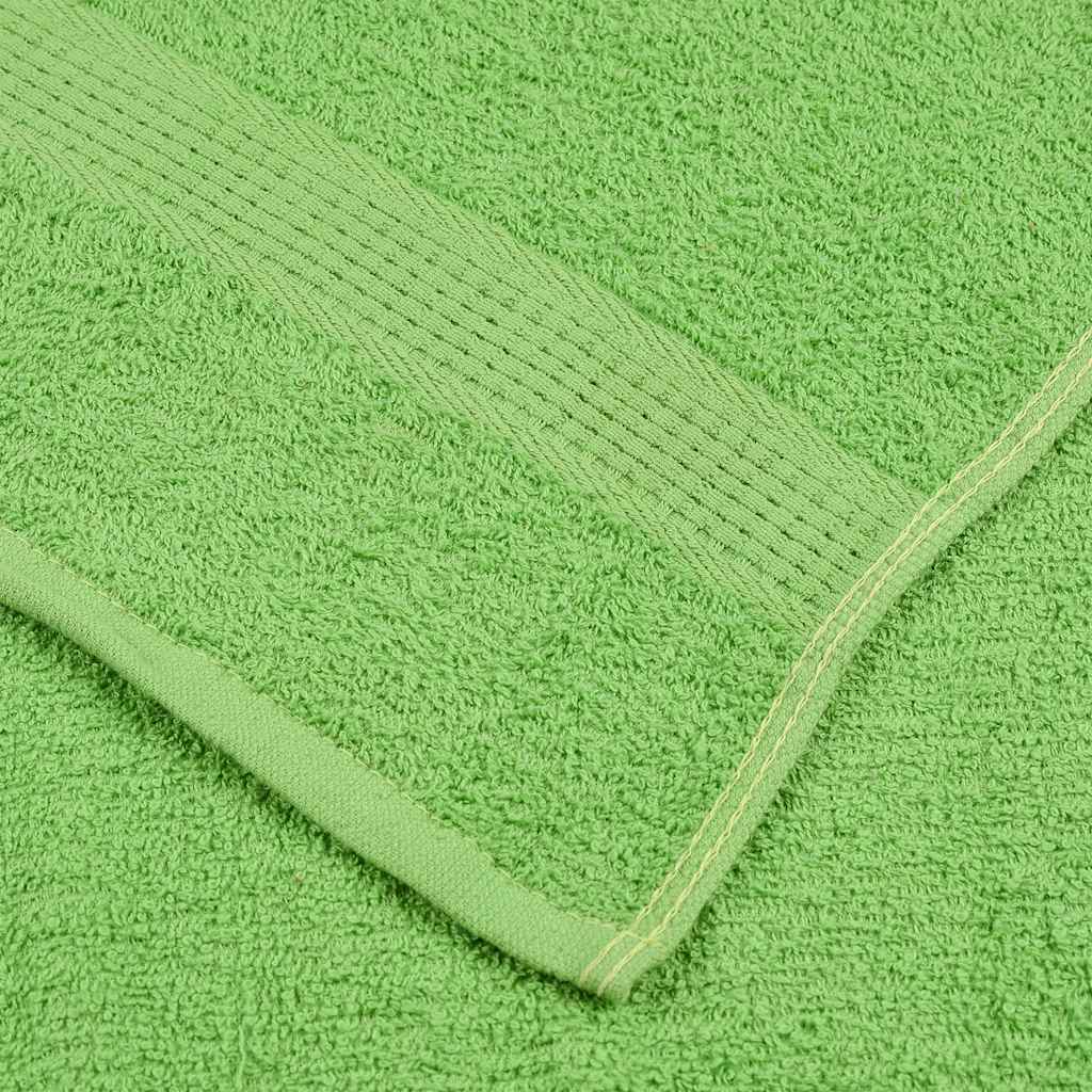 Duschtücher FROGN 4 Stk. Apfelgrün 70x140 cm 360 g/m²