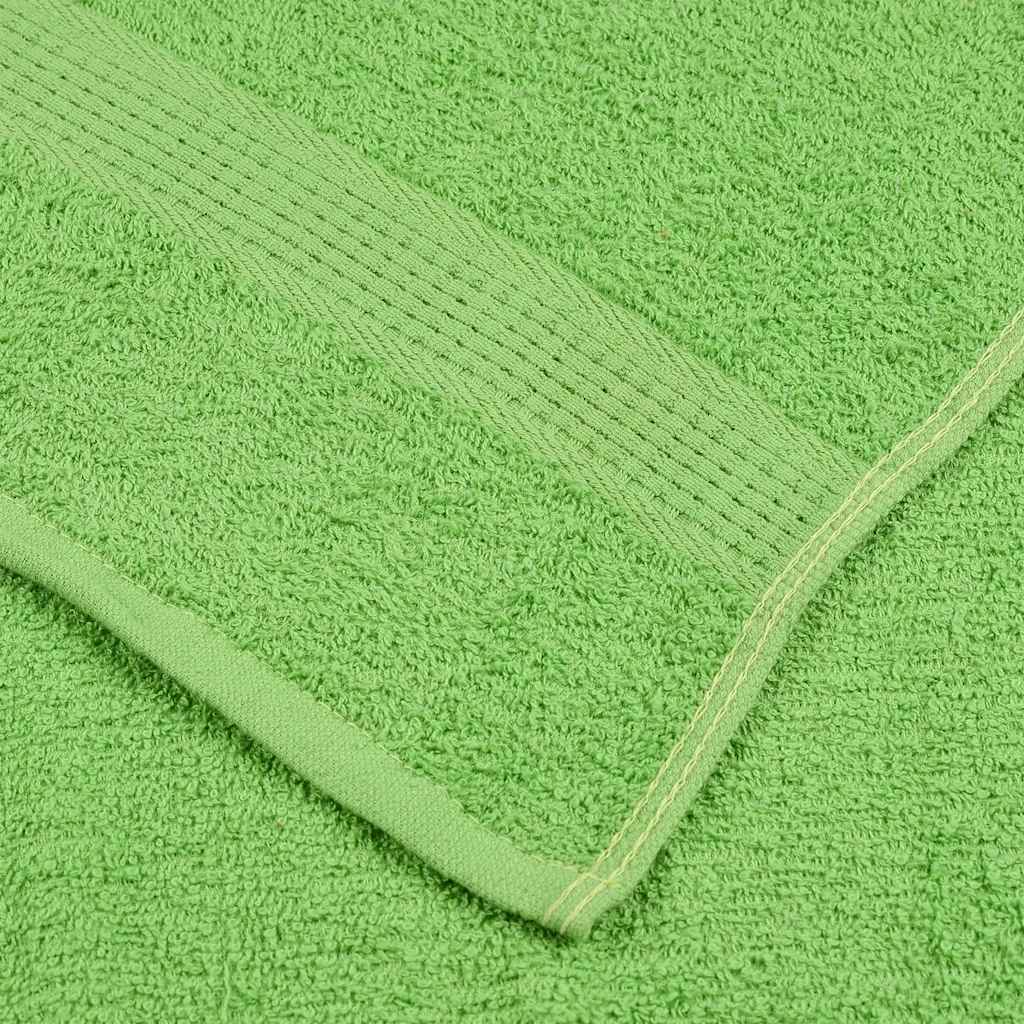Duschtücher FROGN 10 Stk. Apfelgrün 70x140 cm 360 g/m²