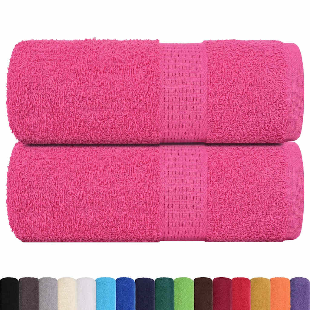 Washcloths FROGN 2 pcs. Pink 30x30 cm 360 gsm