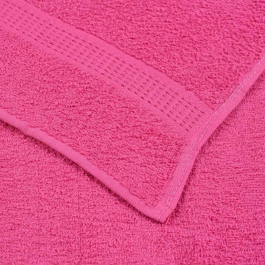 Gants de toilette FROGN 4 p. Rose 30x30 cm 360 g/m²