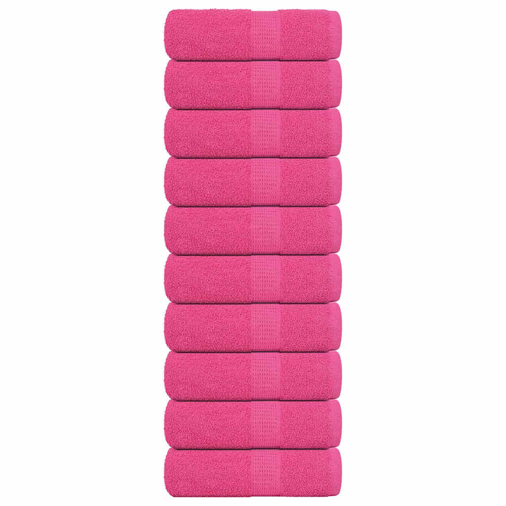 Lingettes FROGN 10 pces Rose 30x30 cm 360 g/m²