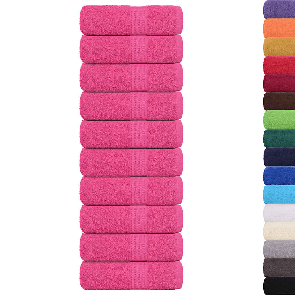 Lingettes FROGN 10 pces Rose 30x30 cm 360 g/m²