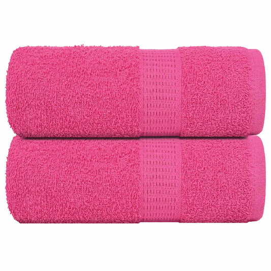 Guest towels FROGN 2 pcs. Pink 30x50 cm 360 gsm