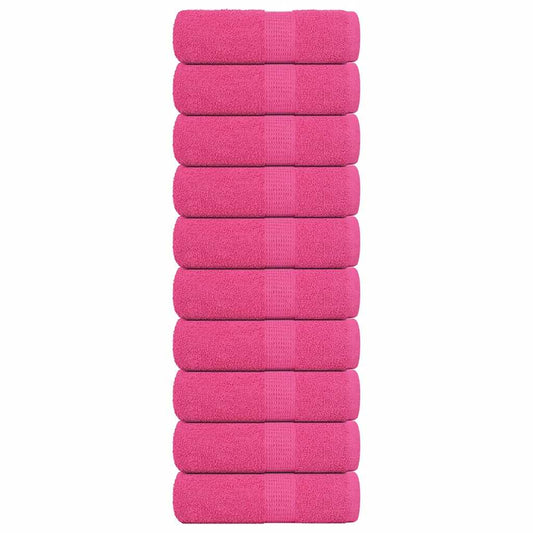 Guest Towels FROGN 10 pcs. Pink 30x50 cm 360 gsm