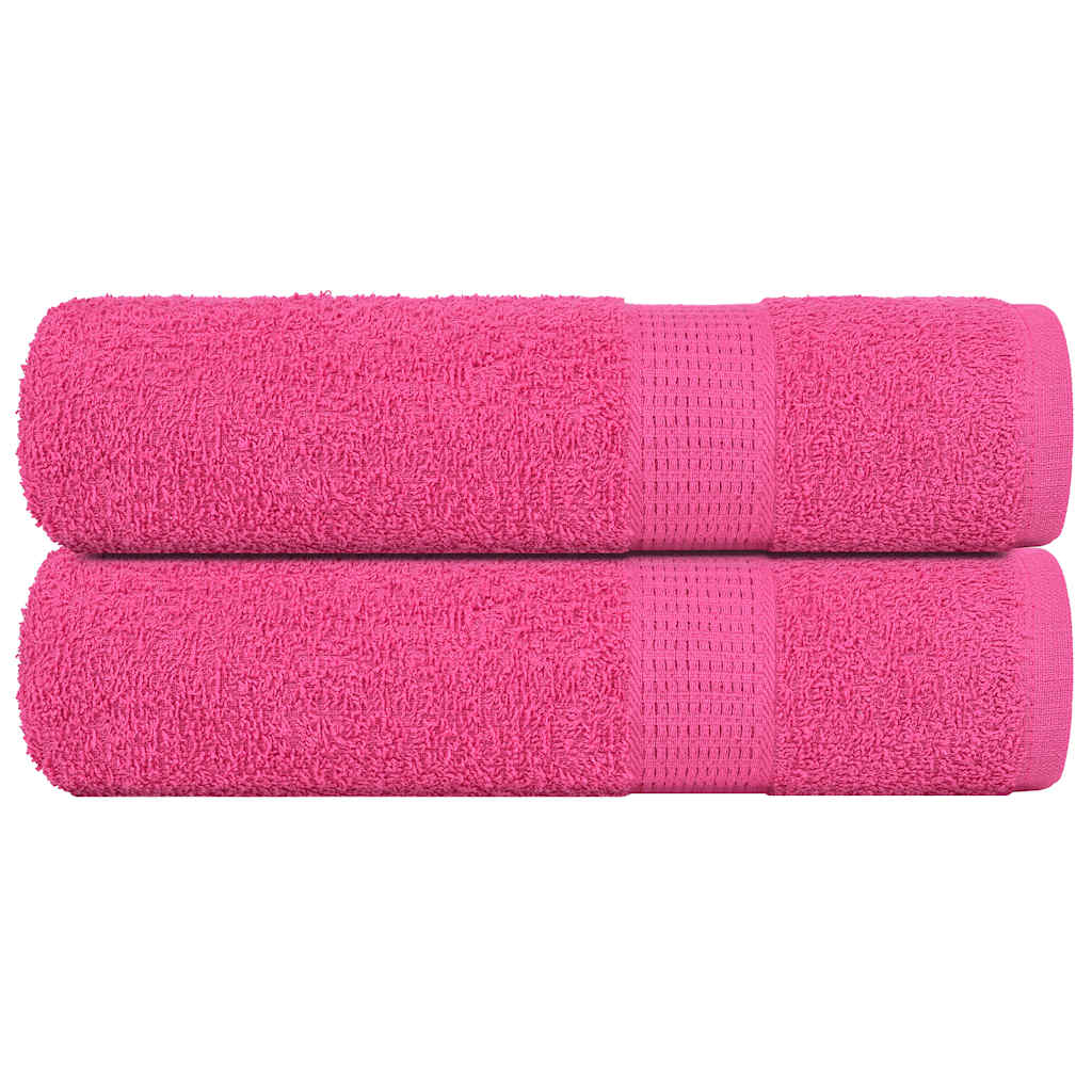 Handtücher FROGN 2 Stk. Rosa 50x100 cm 360 g/m²
