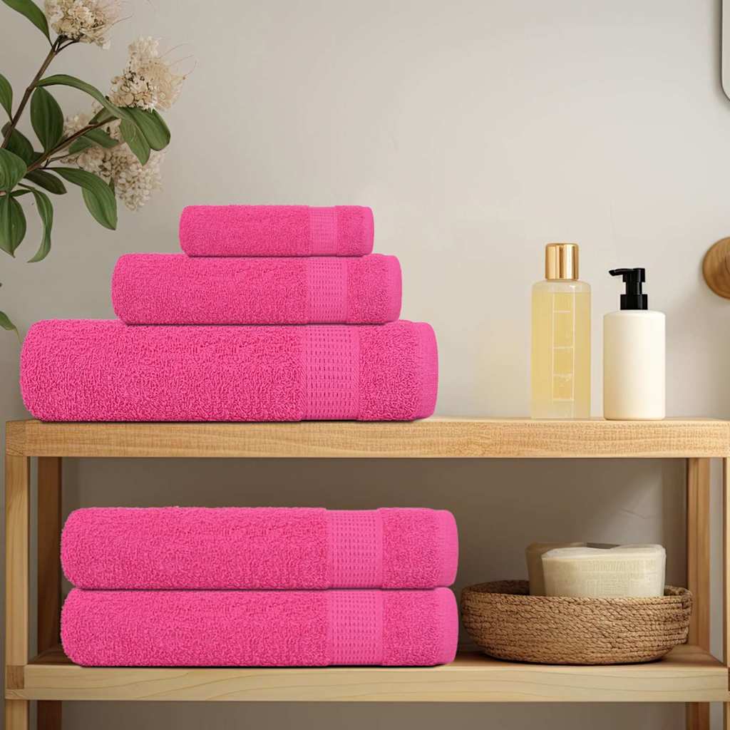 Handtücher FROGN 10 Stk. Rosa 50x100 cm 360 g/m²