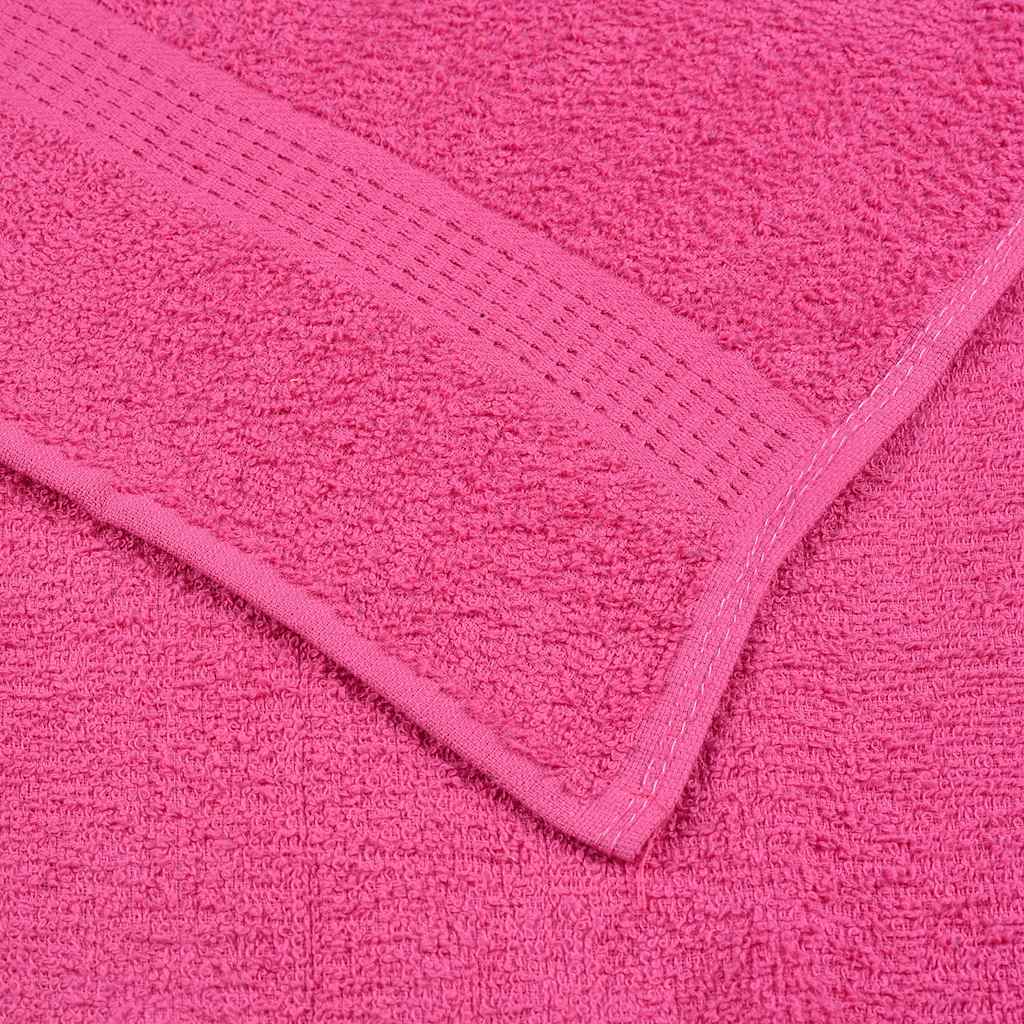 Handtücher FROGN 10 Stk. Rosa 50x100 cm 360 g/m²