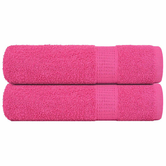 Bath towels FROGN 2 pcs Pink 70x140 cm 360 gsm