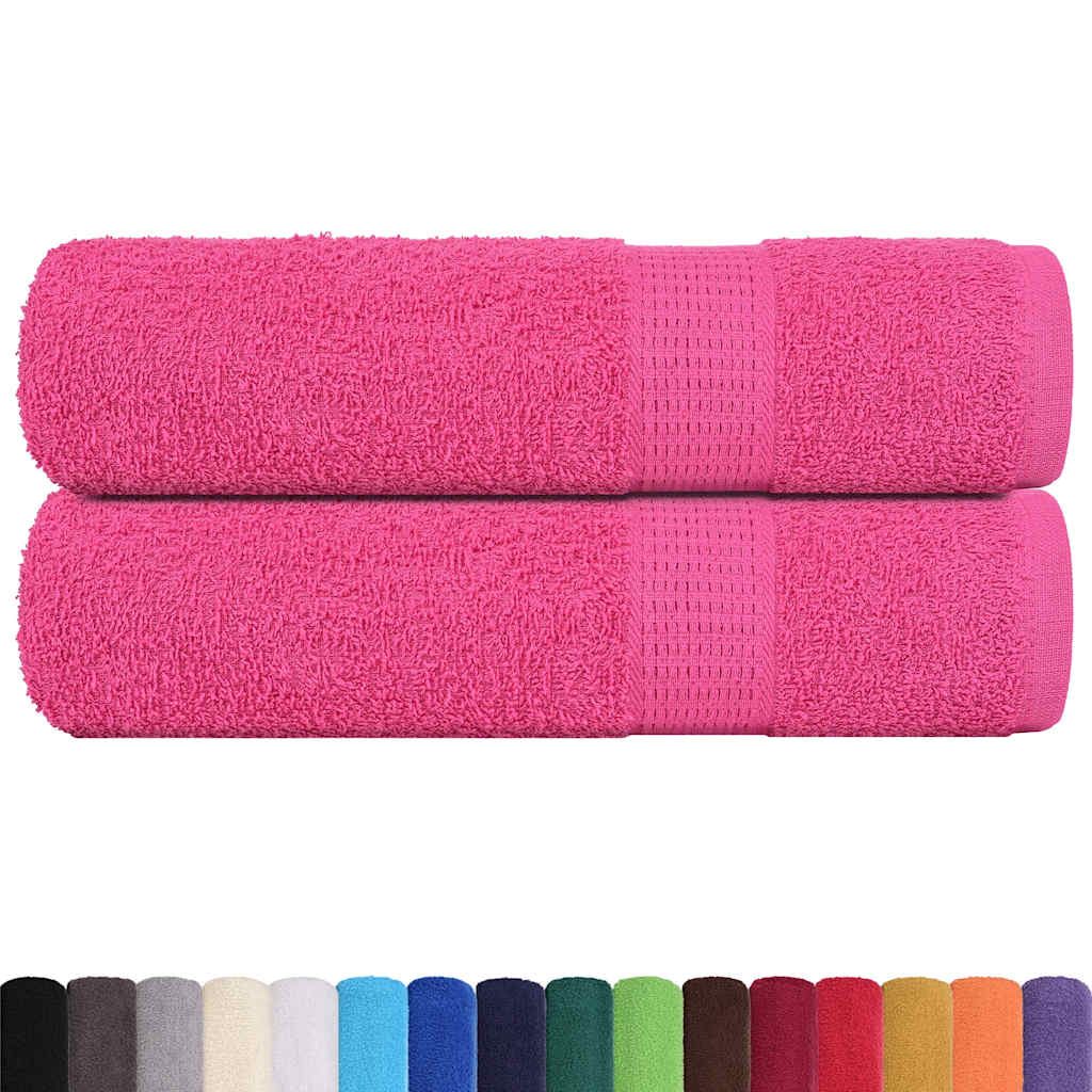 Duschtücher FROGN 2 Stk. Rosa 70x140 cm 360 g/qm
