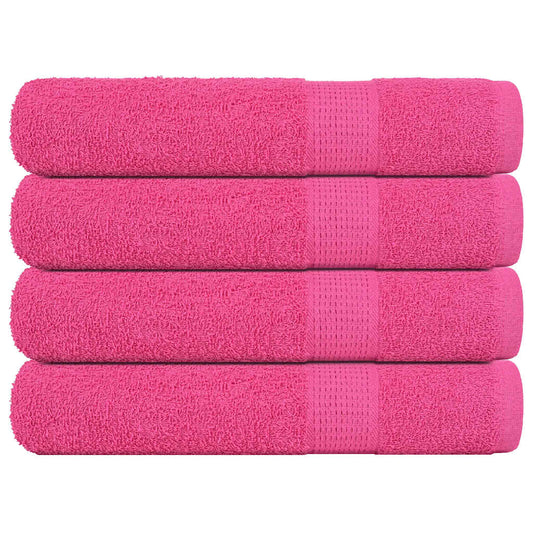 Sauna towels FROGN 4 pcs. Pink 80x200 cm 360 g/m²