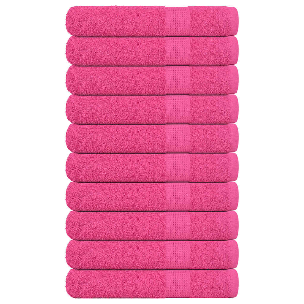 Saunatücher FROGN 10 Stk. Rosa 80x200 cm 360 g/m²