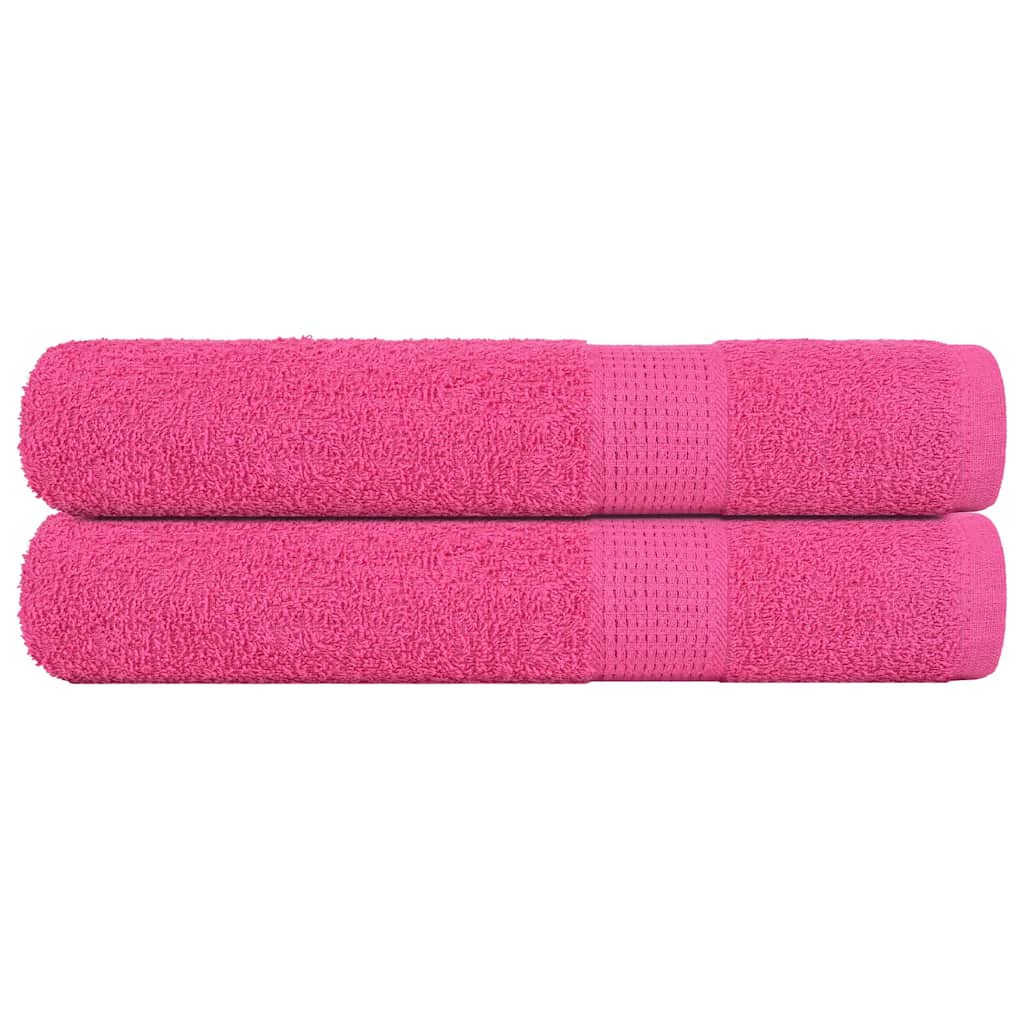 Serviettes FROGN 2 p. Roses 100x200 cm 360 g/m²