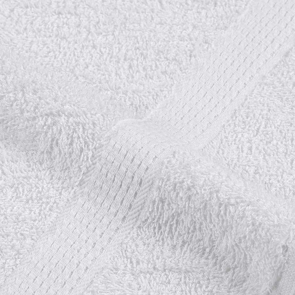 Lot de 8 serviettes FROGN blanc 360 g/m²