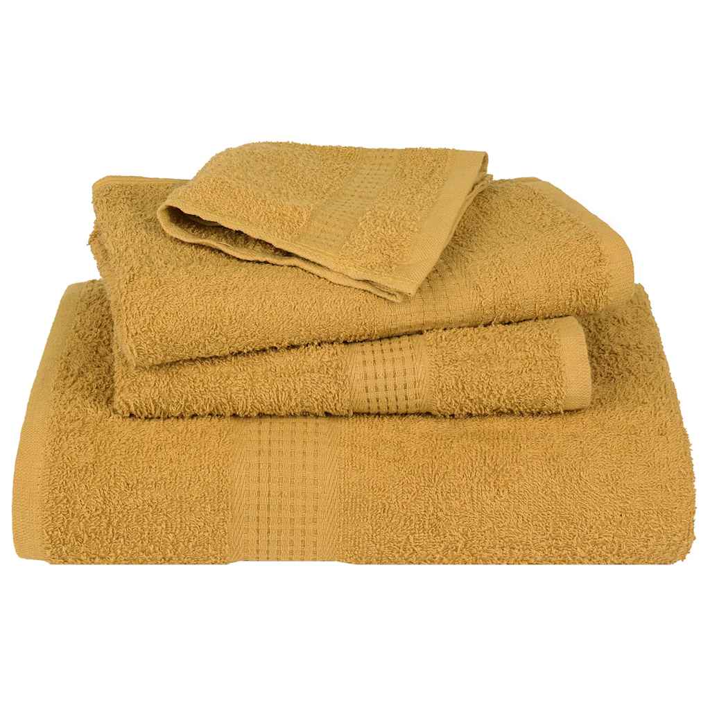 8-tlg. Handtuch-Set FROGN Gold 360 g/m²