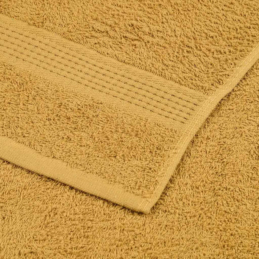 8-tlg. Handtuch-Set FROGN Gold 360 g/m²