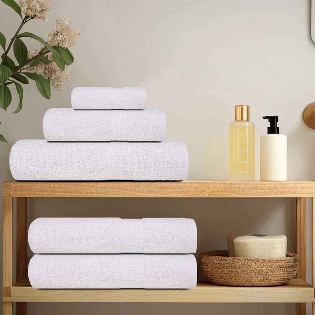 6-piece Towel Set FROGN White 360 gsm