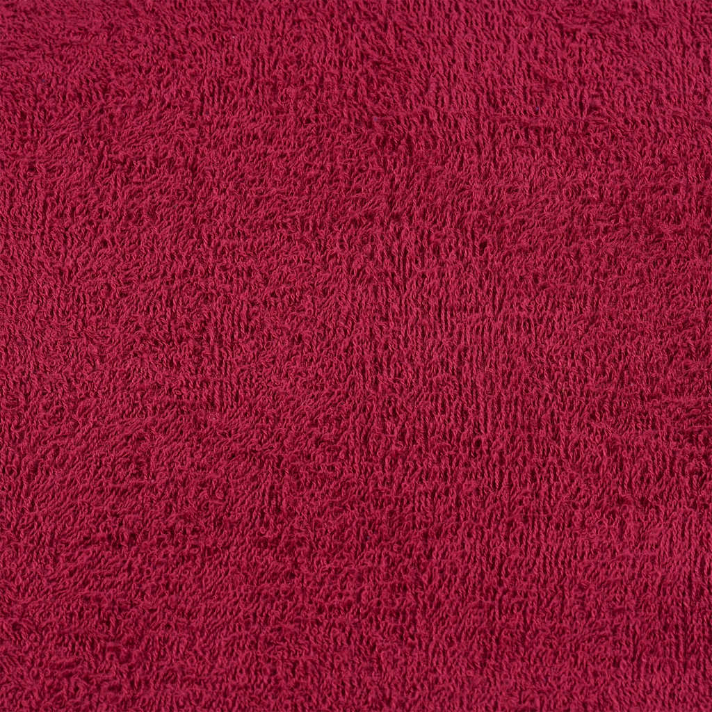 Set de 6 serviettes FROGN bordeaux 360 g/m²