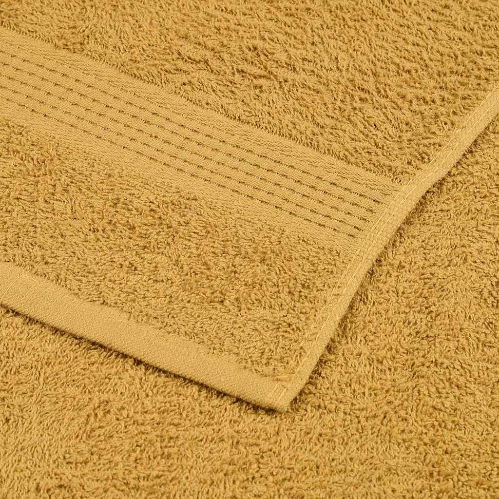 6-tlg. Handtuch-Set FROGN Gold 360 g/m²