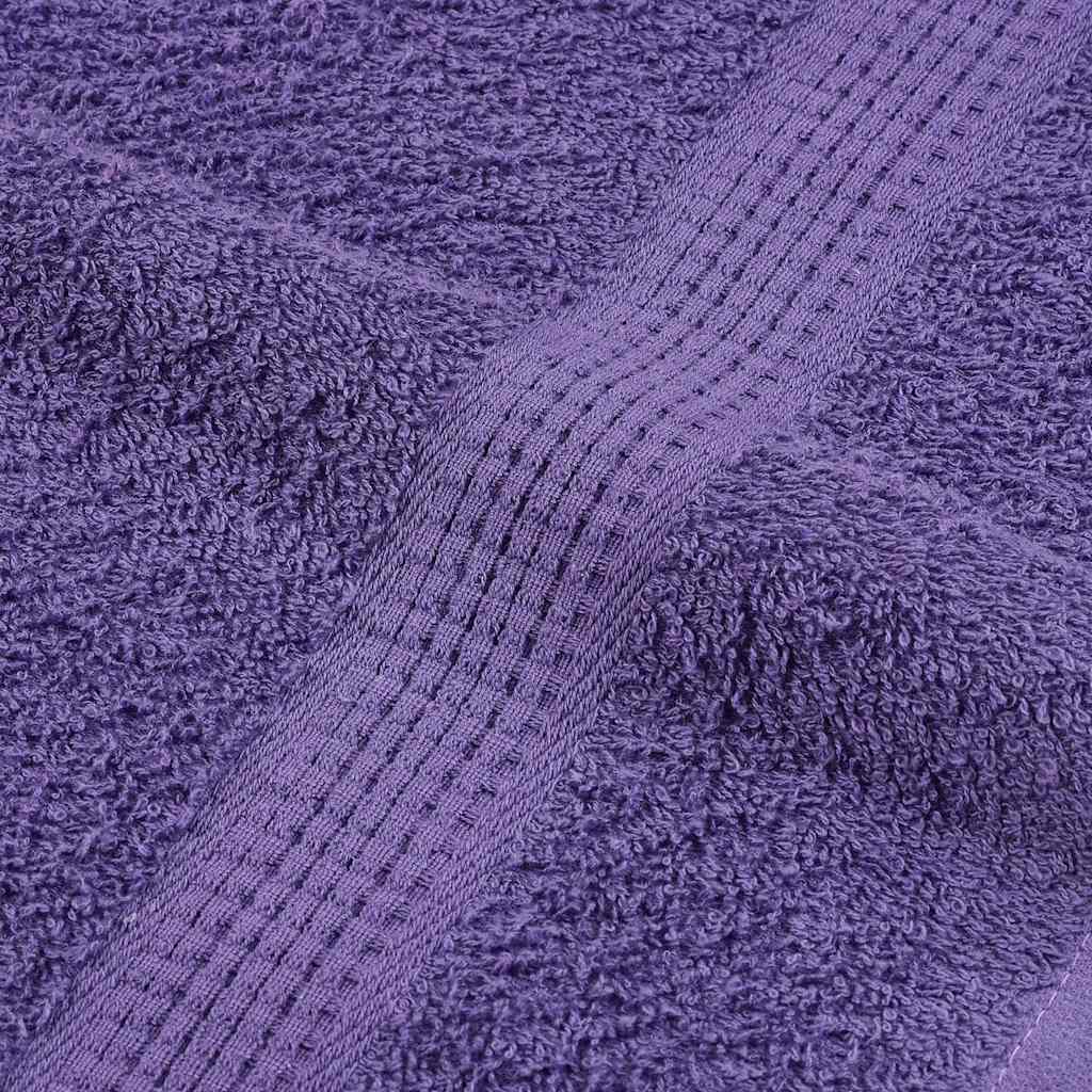 Lot de 6 serviettes FROGN Lilas 360 g/m²