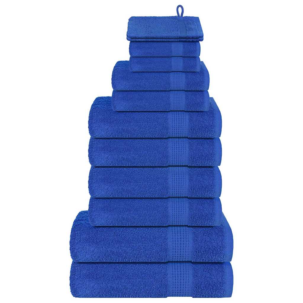 12-piece Towel Set FROGN Blue 360 gsm
