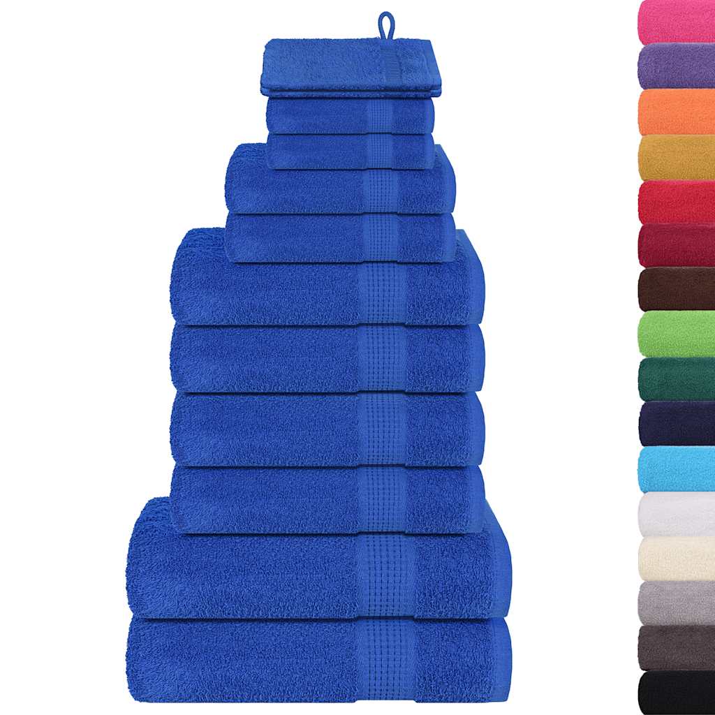 12-piece Towel Set FROGN Blue 360 gsm