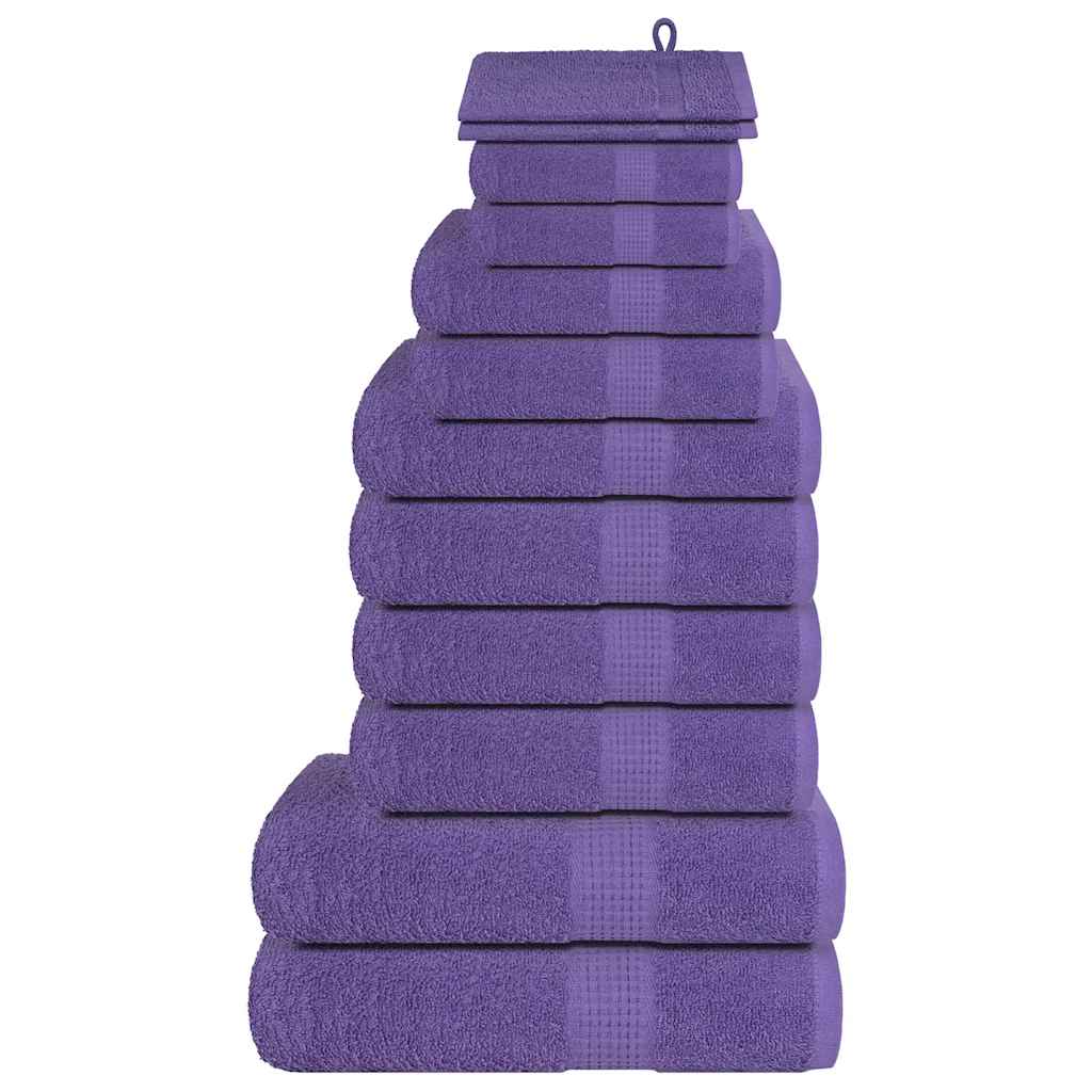12-piece Towel Set FROGN Lilac 360 gsm