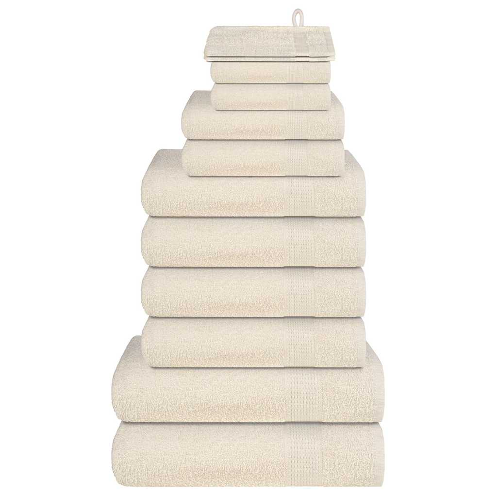 12-piece Towel Set FROGN Cream 360 gsm