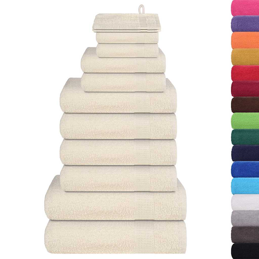 12-piece Towel Set FROGN Cream 360 gsm
