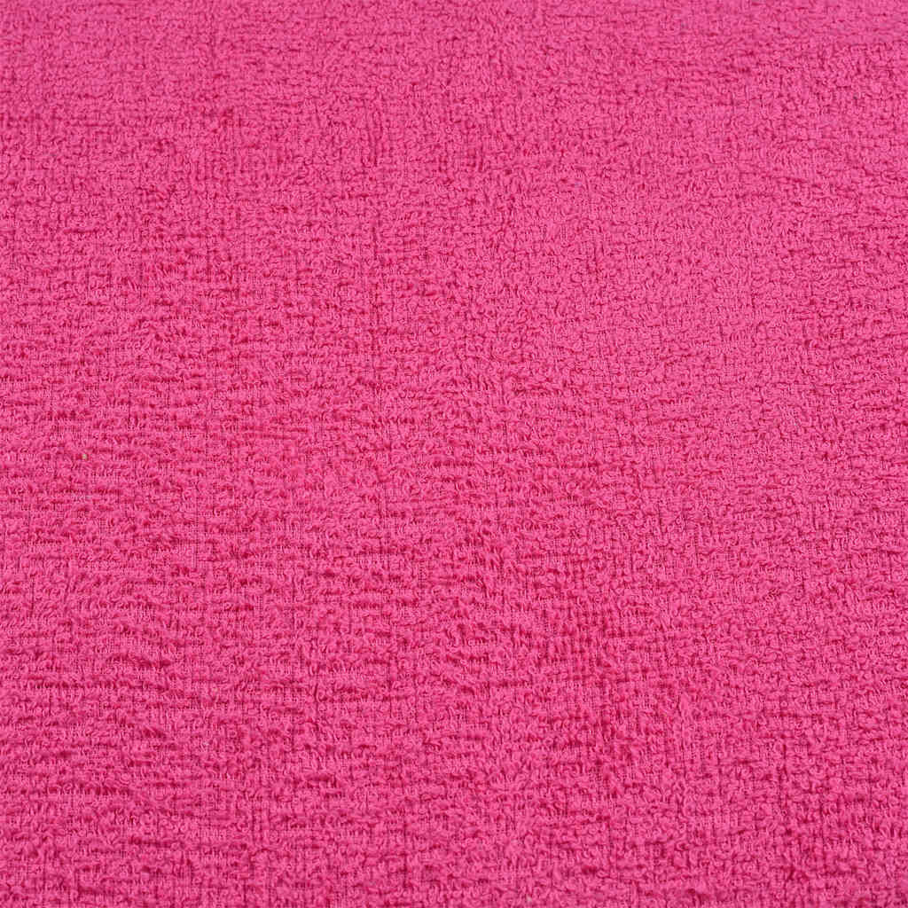 Lot de 12 serviettes FROGN roses 360 g/m²