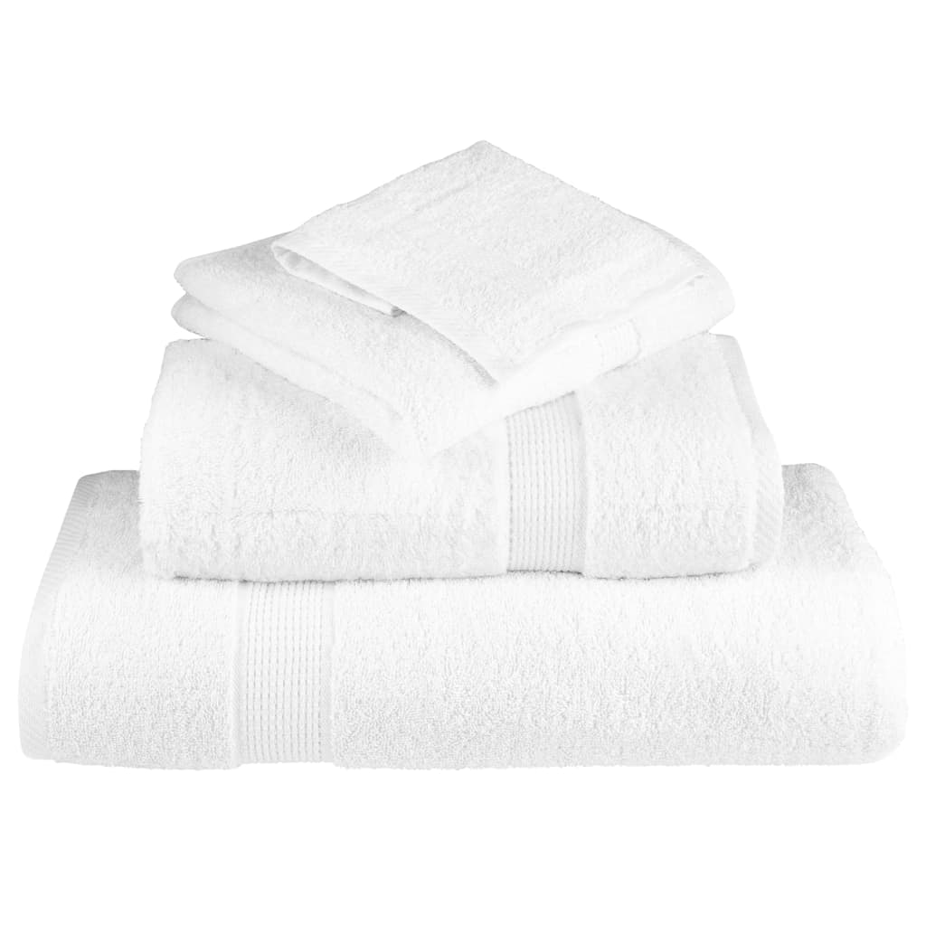 Premium Towels SOLUND 4 pcs. White 50x100 cm 600 gsm