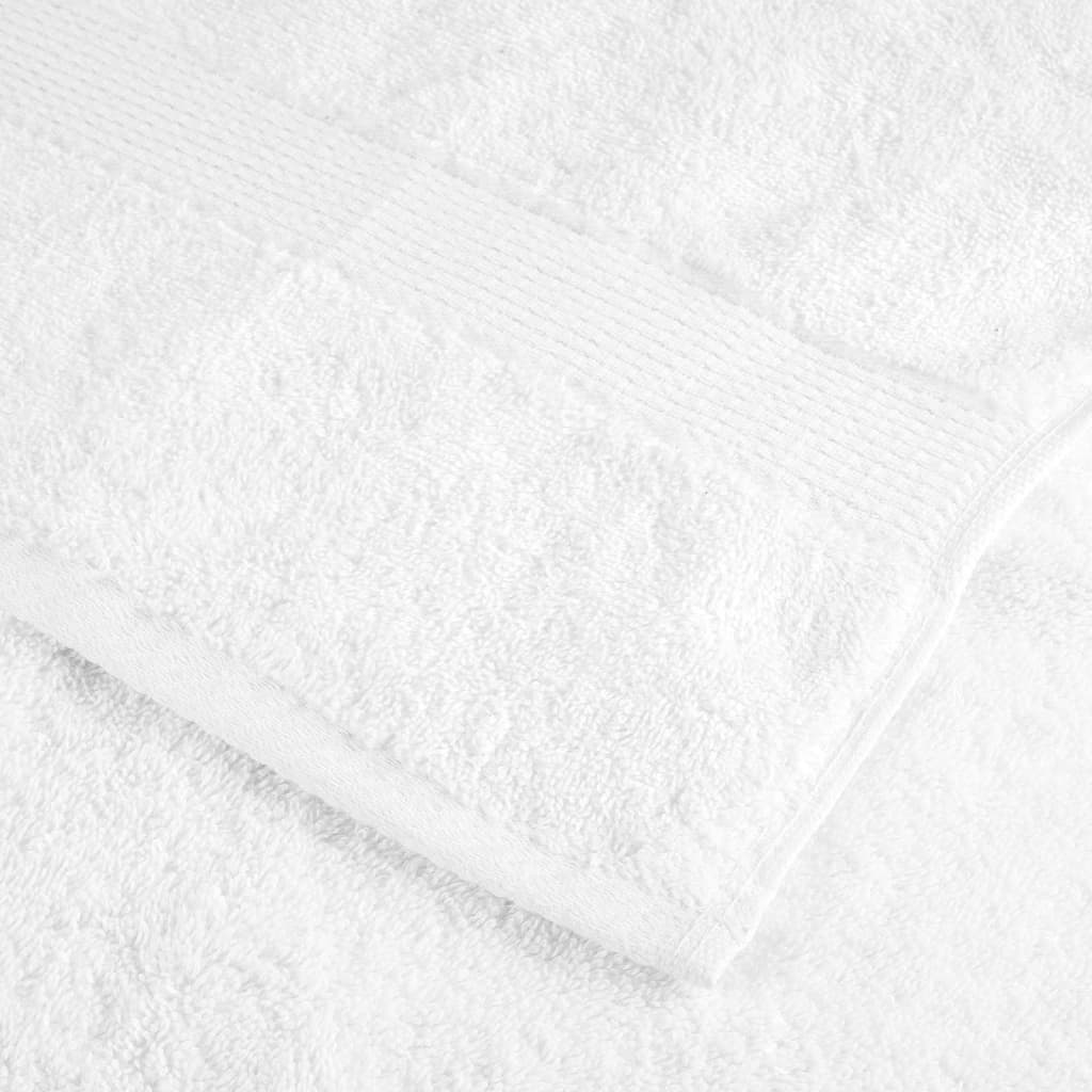 Premium Towels SOLUND 50 pcs. White 100x200 cm 600 gsm