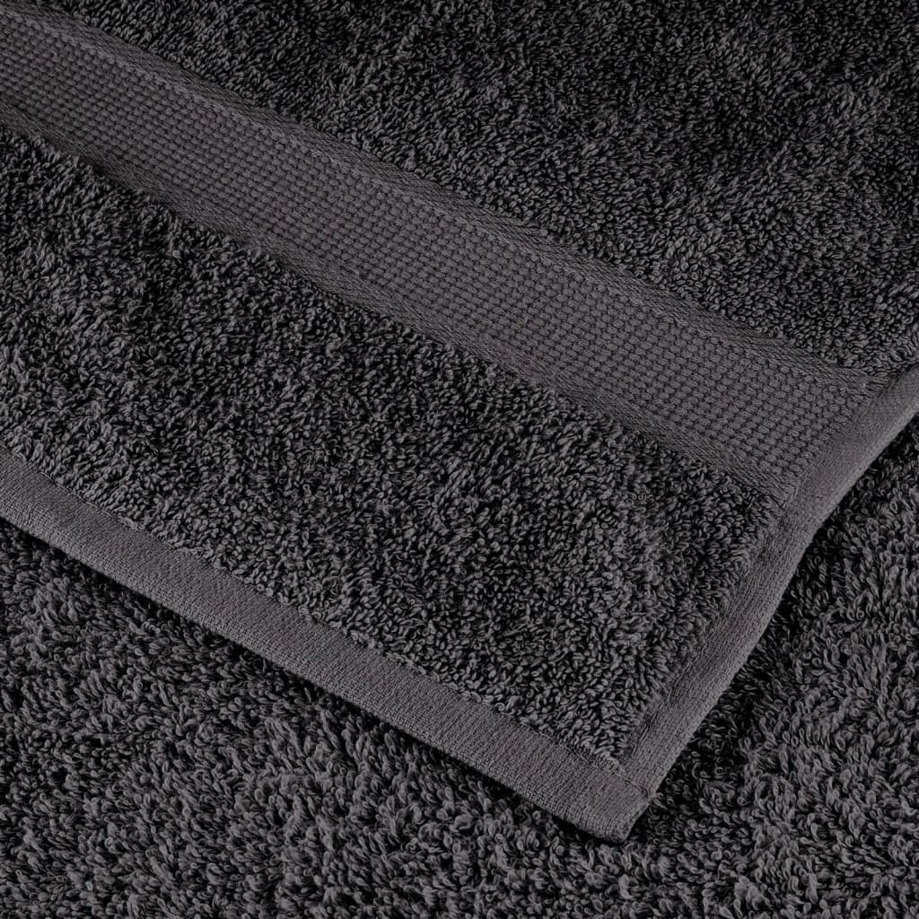 Premium Shower Towels SOLUND 4 pcs. Anthracite 70x140 cm 600 g/m²