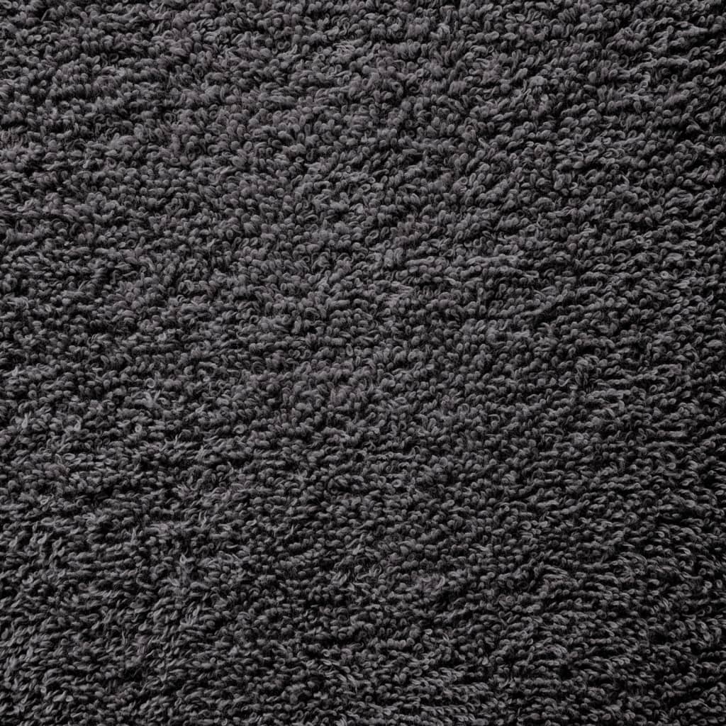 Serviettes premium SOLUND 10 pcs anthracite 100x200 cm 600 g/m²