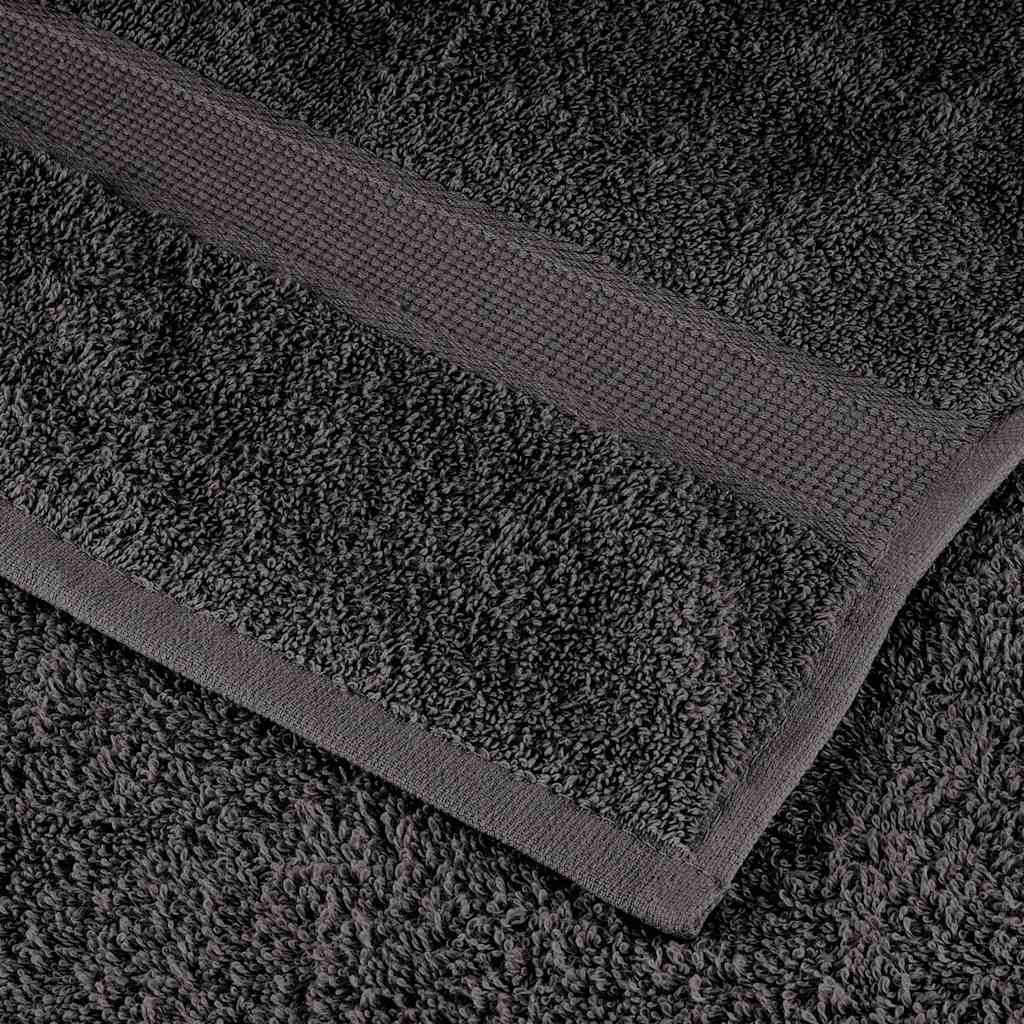 Serviettes premium SOLUND 50 pces anthracite 100x200 cm 600 g/m²