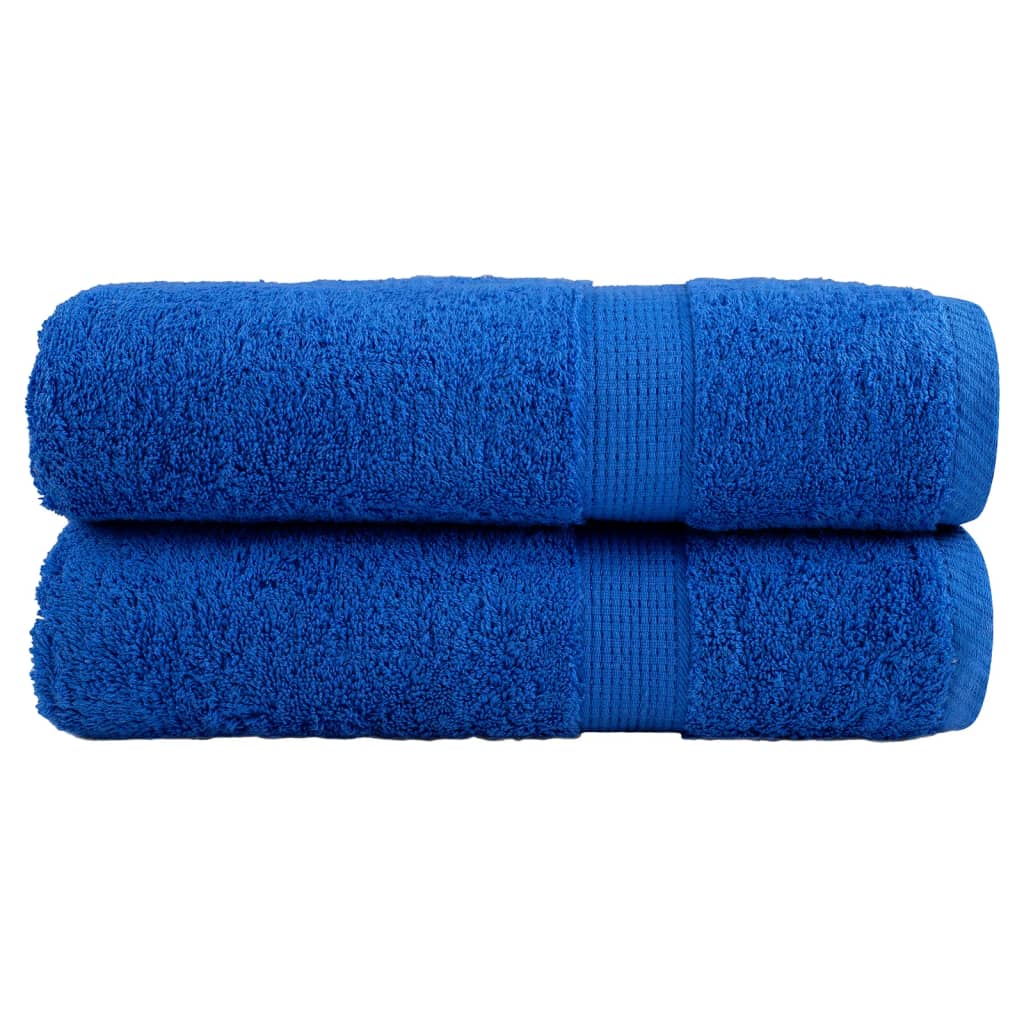 Premium Towels SOLUND 2 pcs. Blue 50x100 cm 600 gsm