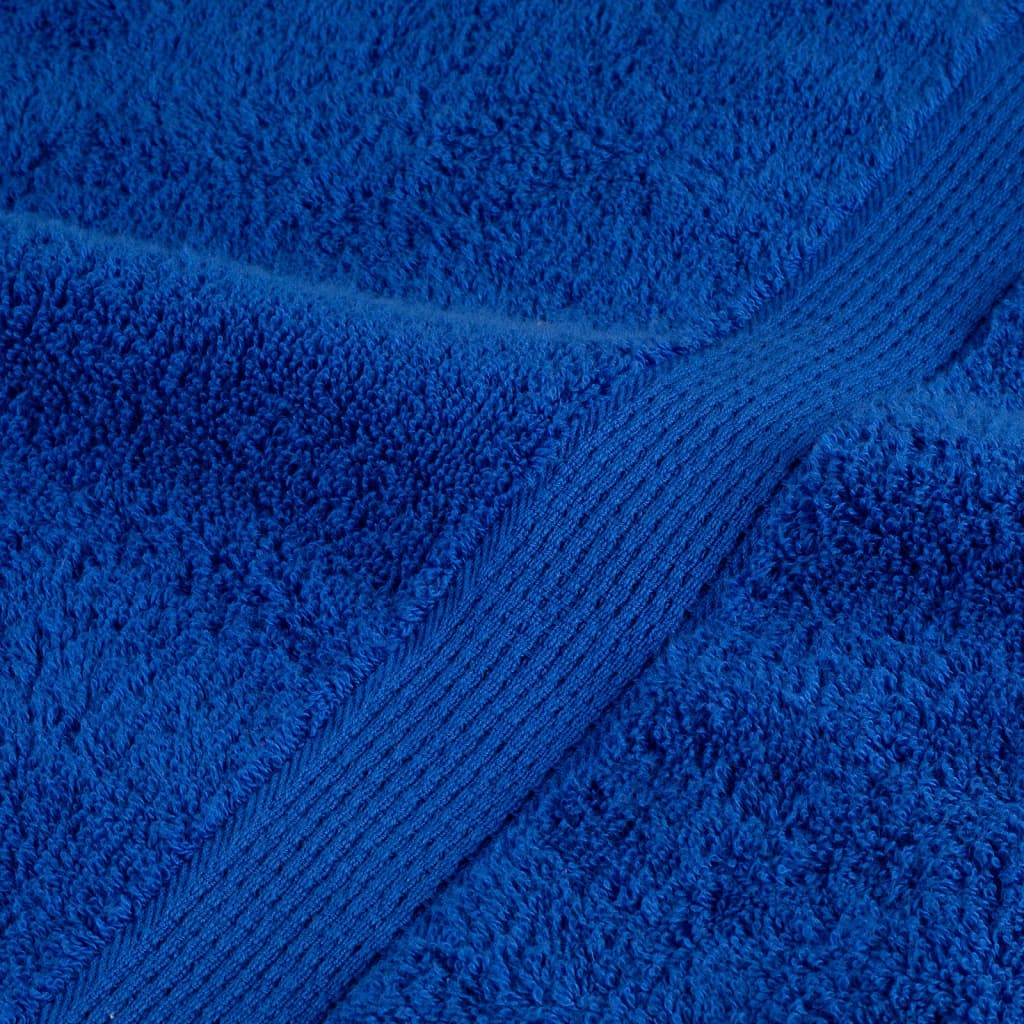 Premium Handtücher SOLUND 10 Stk. Blau 50x100 cm 600 g/m²