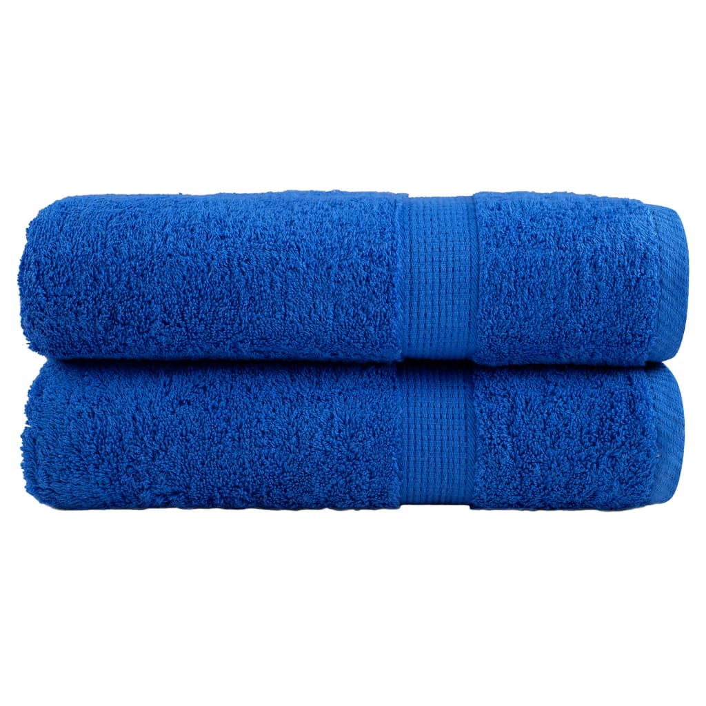 Premium Bath Towels SOLUND 2 pcs. Blue 100x150 cm 600 gsm