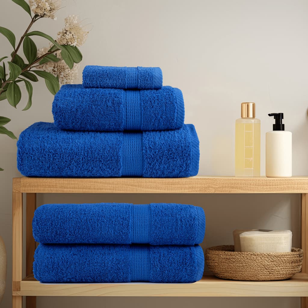 Premium Towels SOLUND 2 pc. Blue 100x200 cm 600 gsm